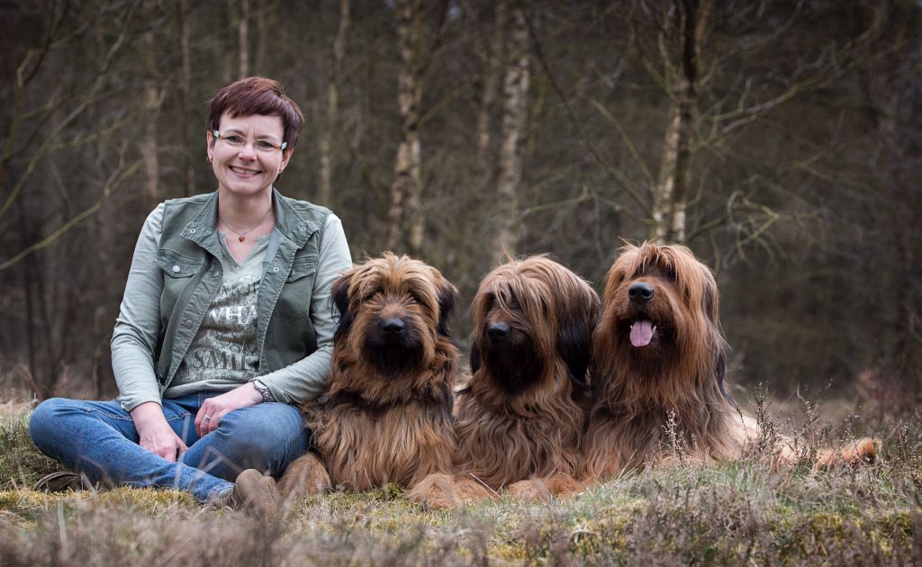 Sussi mit drei Hunde