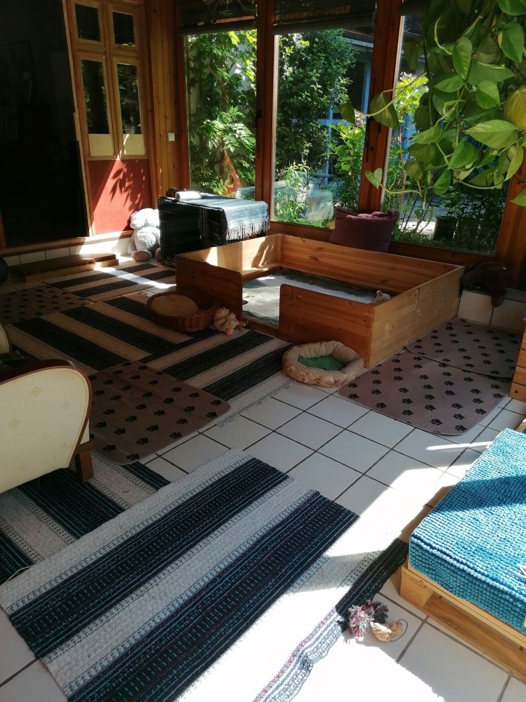 Wintergarten ist frei gegeben