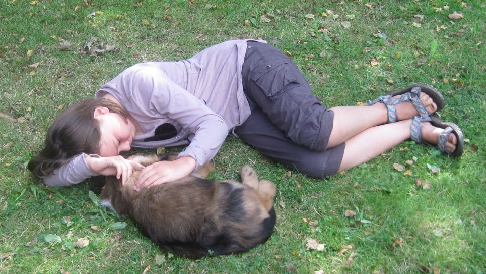 Inniges Kuscheln